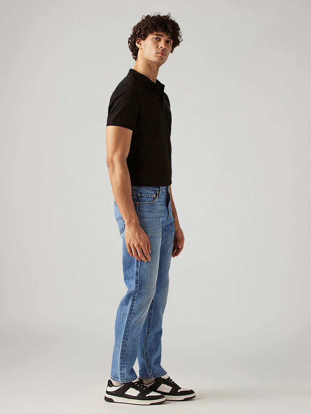 Men's 511 Blue Slim Fit Mid Rise Selvedge Jeans - Image 6