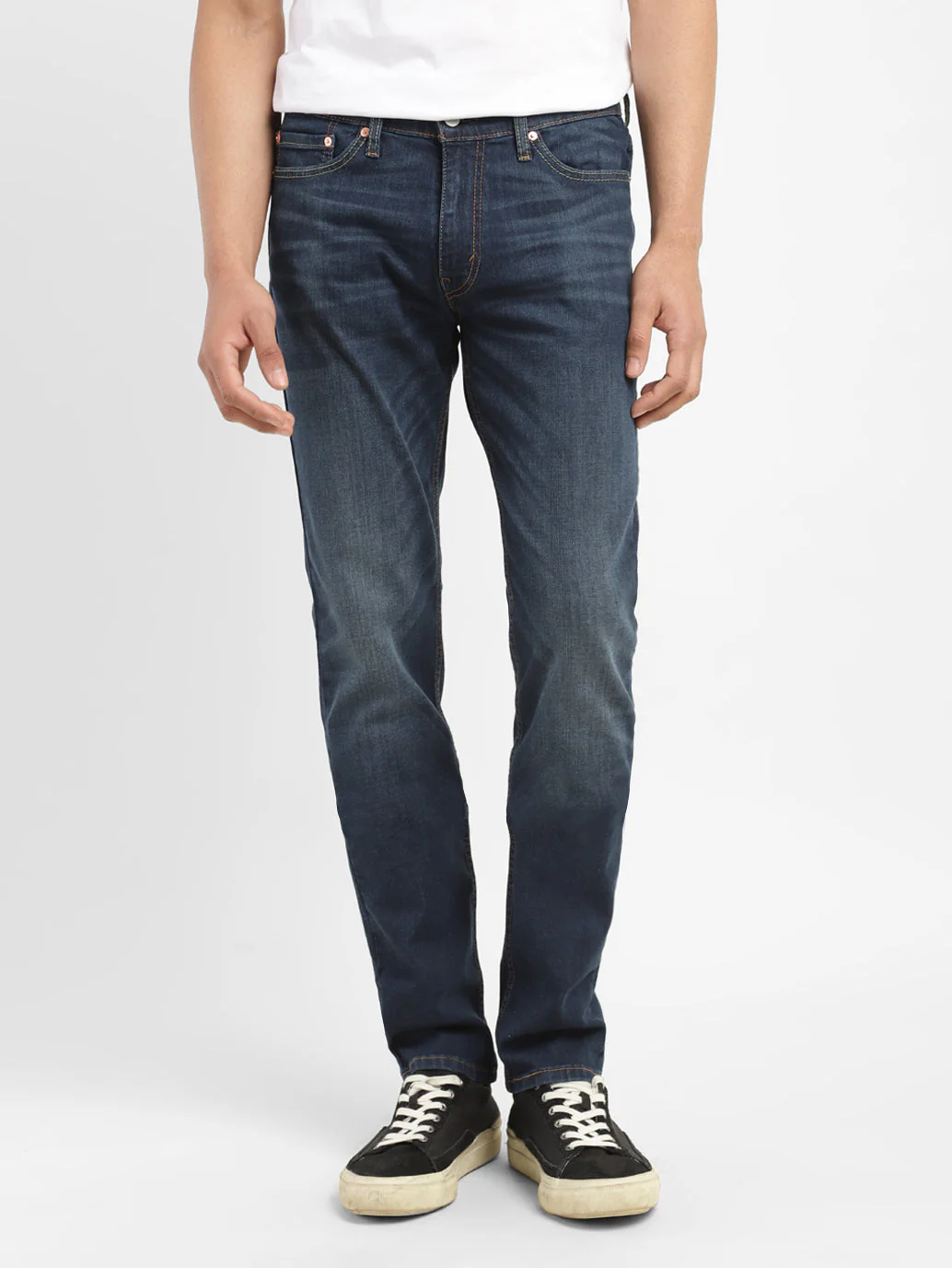Men's 511 Blue Slim Fit Mid Rise Jeans - Image 2