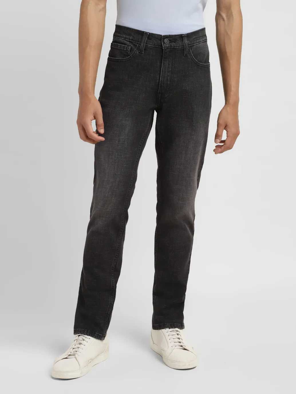 Men's 511 Grey Slim Fit Mid Rise Jeans - Image 2