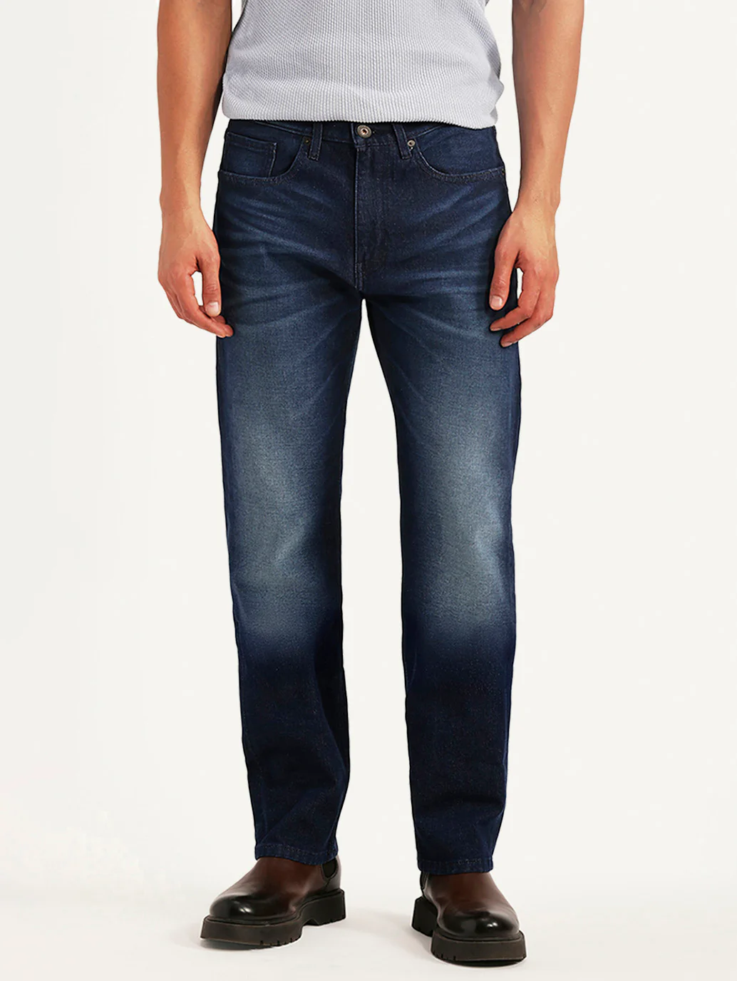 Men's 511 Dark Blue Slim Fit Hyper Stretch Jeans - Image 3
