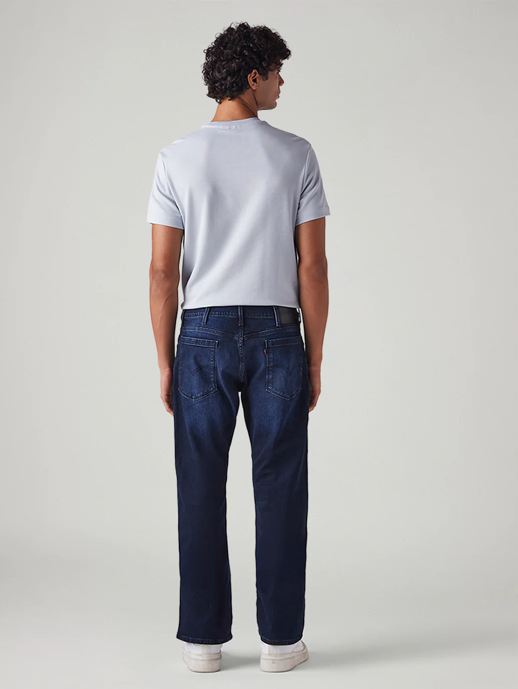 Men's 511 Dark Blue Slim Fit Mid Rise Redloop Jeans - Image 4