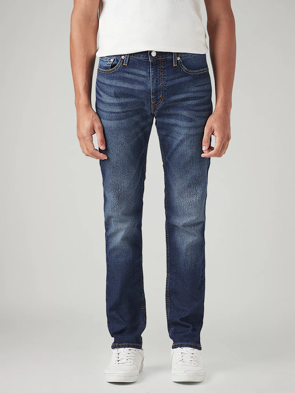 Men's 511 Med Indigo Slim Fit Mid Rise Tinted Jeans - Image 3