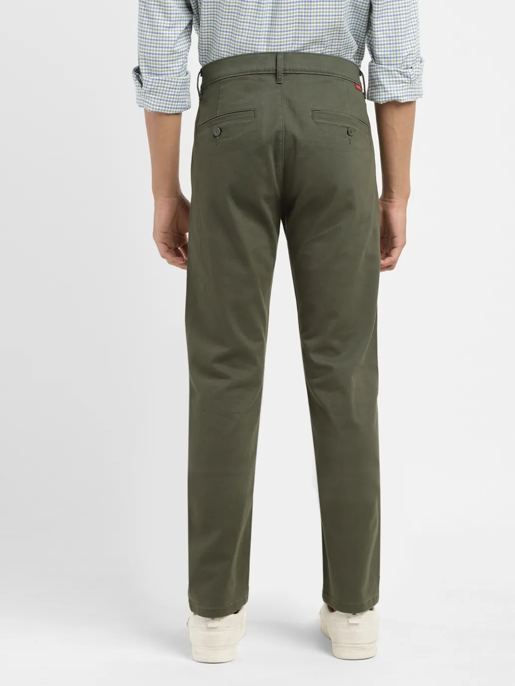 Men's 511 Dark Green Slim Fit Chinos - Image 3
