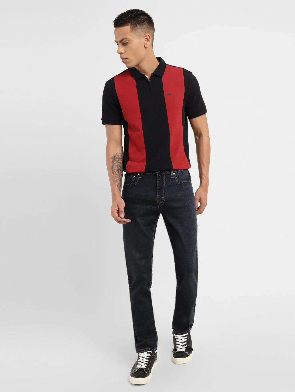 Men's 511 Blue Slim Fit Mid Rise Jeans - Image 2