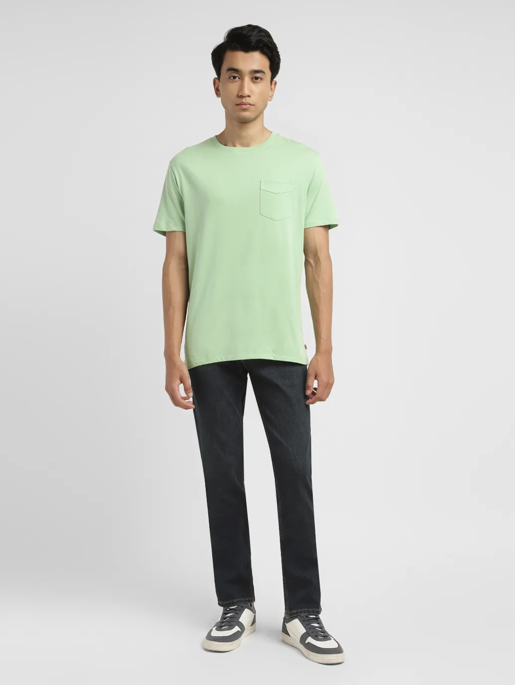 Men's 511 Blue Slim Fit Mid Rise Jeans - Image 8
