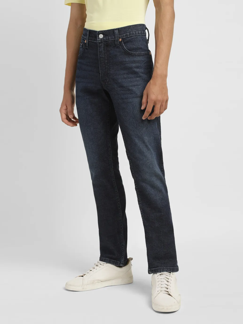 Men's 511 Blue Slim Fit Mid Rise Jeans - Image 5