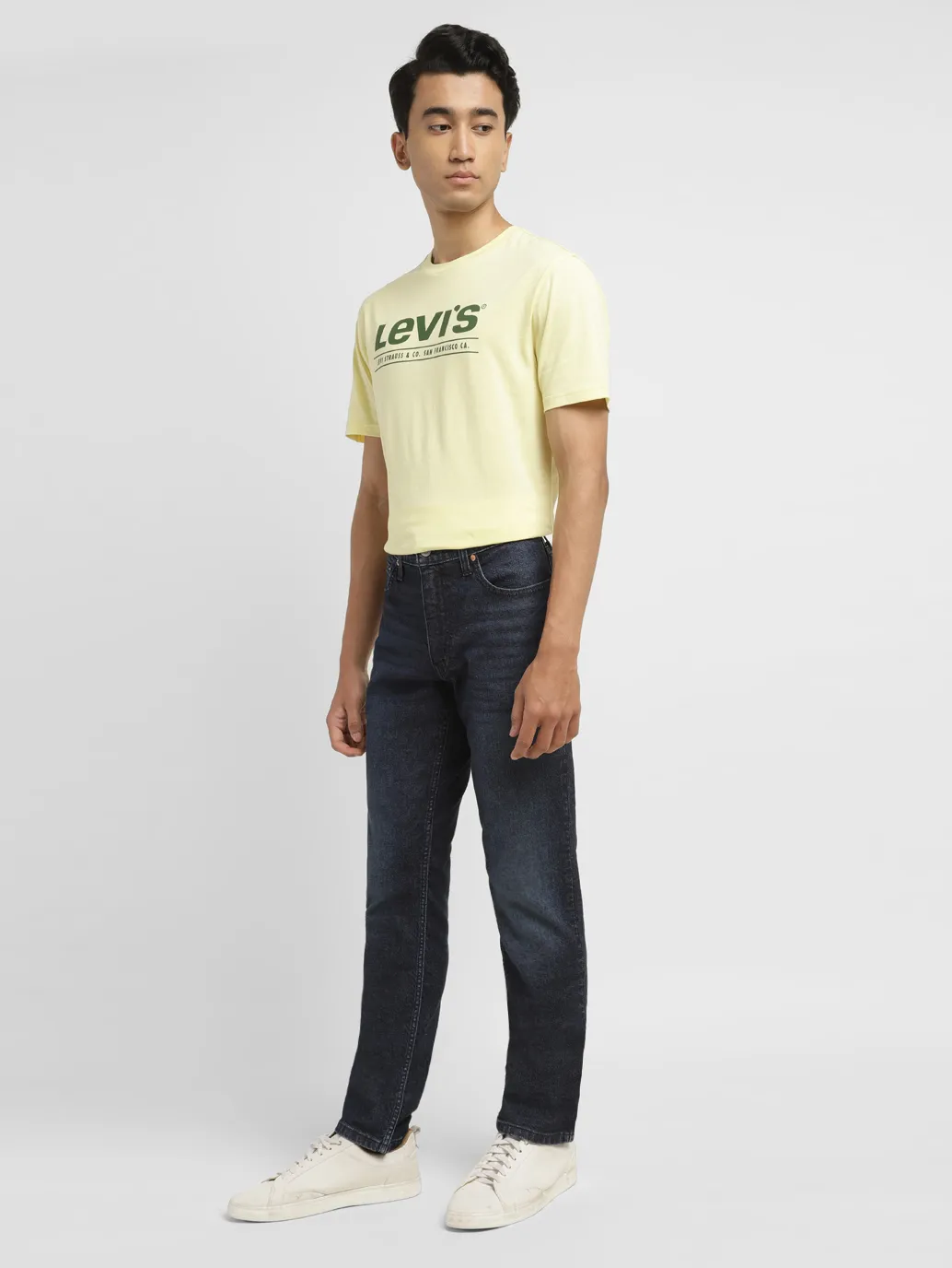 Men's 511 Blue Slim Fit Mid Rise Jeans - Image 8