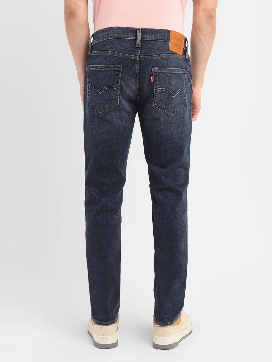 Men's 511 Dark Indigo Slim Fit Mid Rise Jeans - Image 3