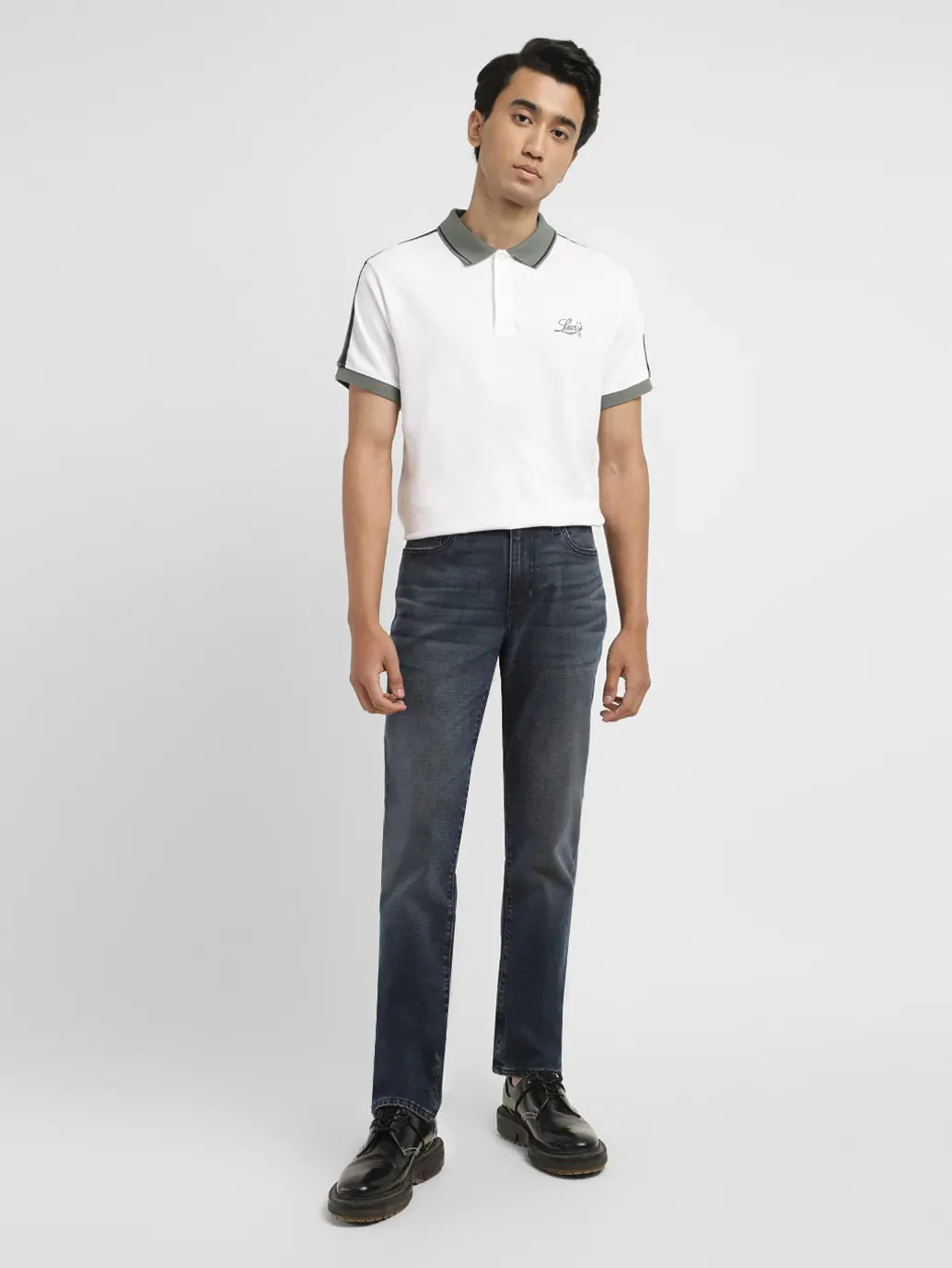 Men's 511 Dark Indigo Slim Fit Mid Rise Jeans