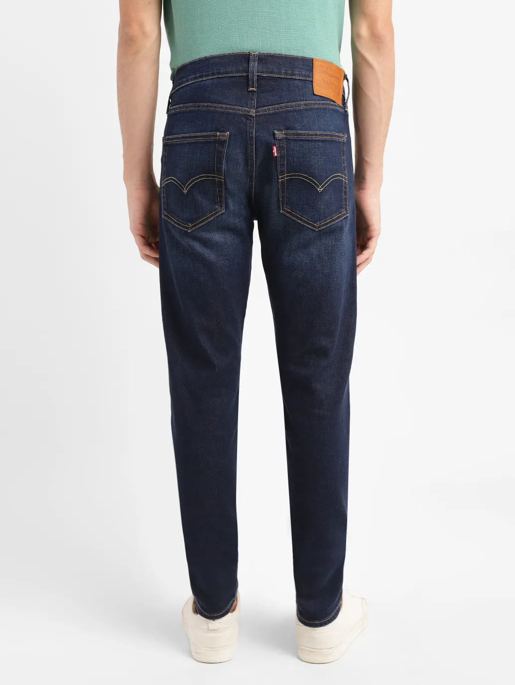 Men's 511 Blue Slim Fit Mid Rise Jeans - Image 3