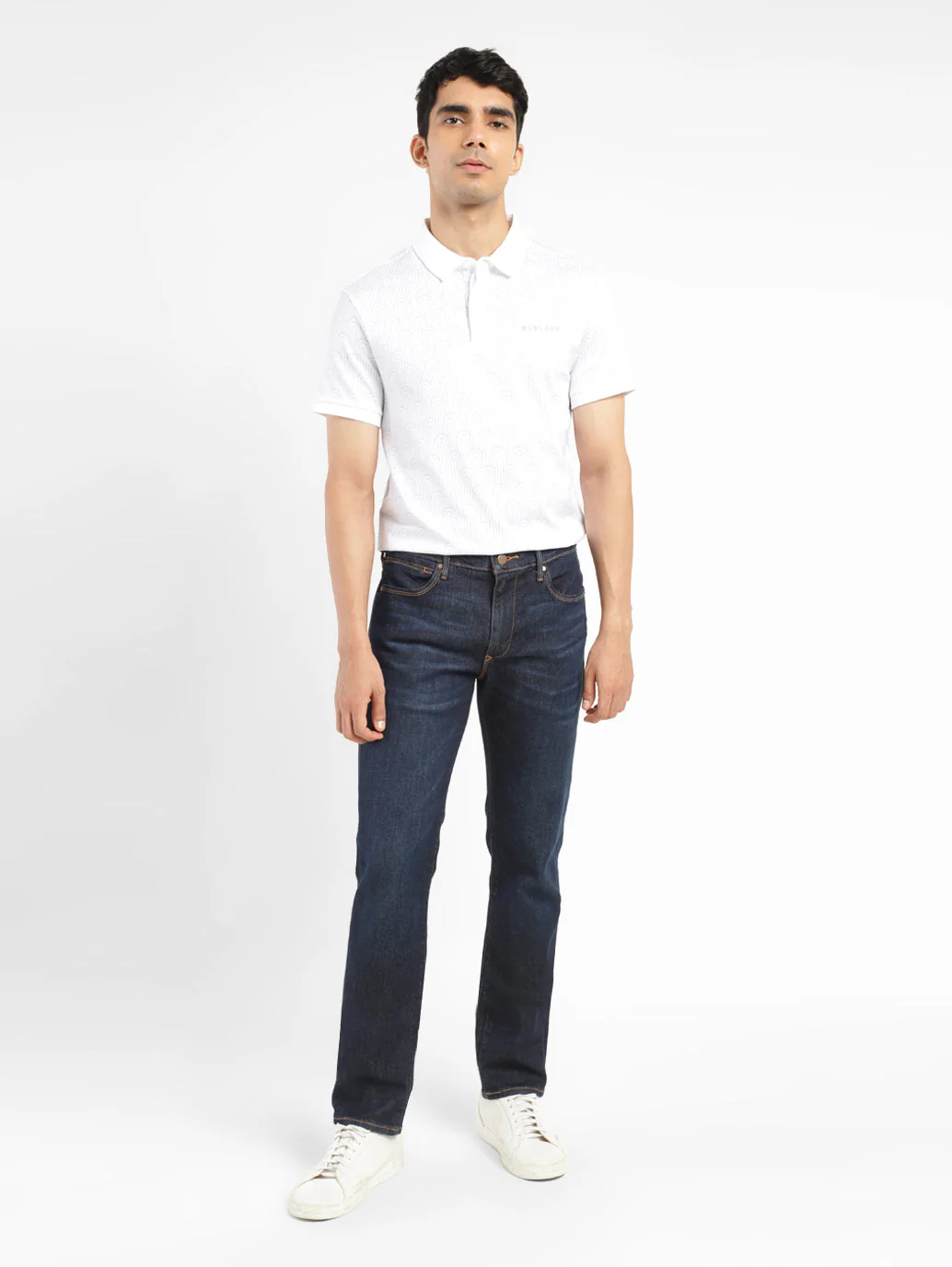 Men's Redloop 511 Blue Slim Fit Mid Rise Jeans - Image 8