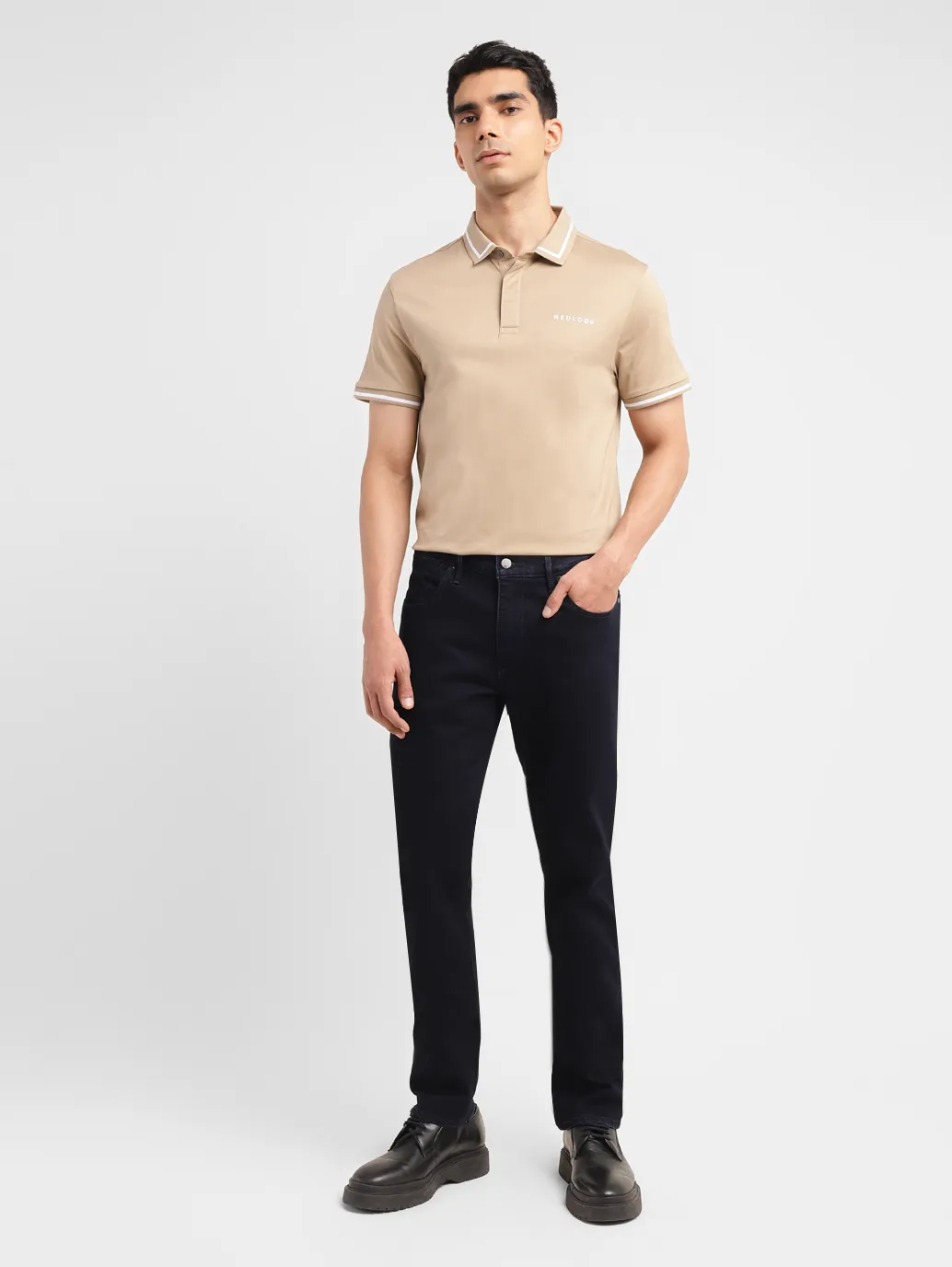 Men's Redloop 511 Blue Slim Fit Mid Rise Jeans - Image 8