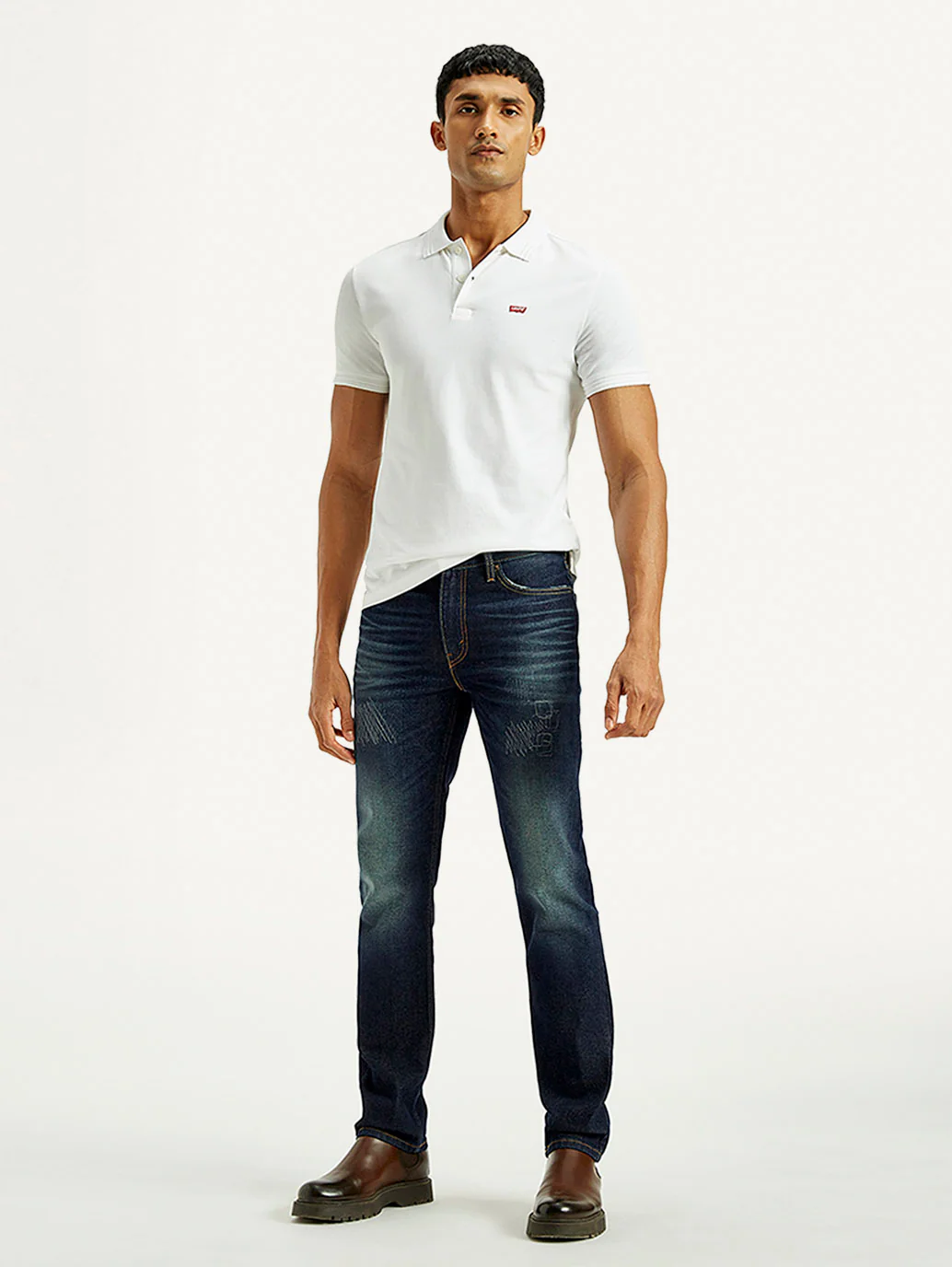 Men's Tinted 511 Dark Indigo Slim Fit Mid Rise Jeans - Image 2
