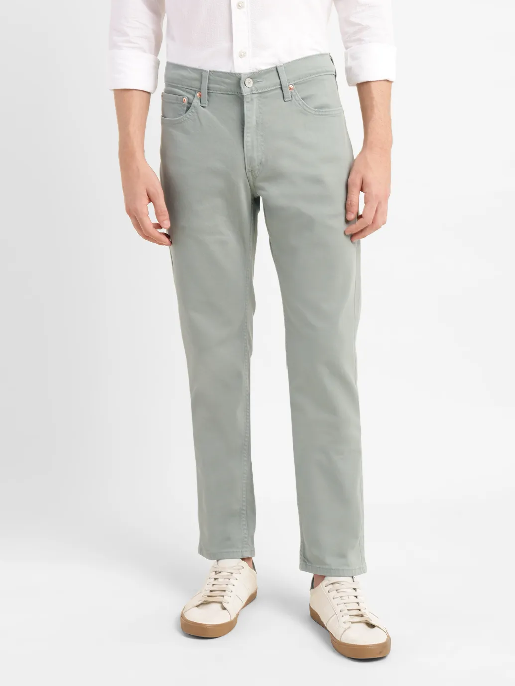 Men's 511 Grey Slim Fit Mid Rise Jeans - Image 2