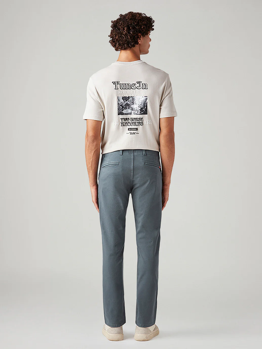 Men's 511 Grey Slim Fit Mid Rise Chinos - Image 5