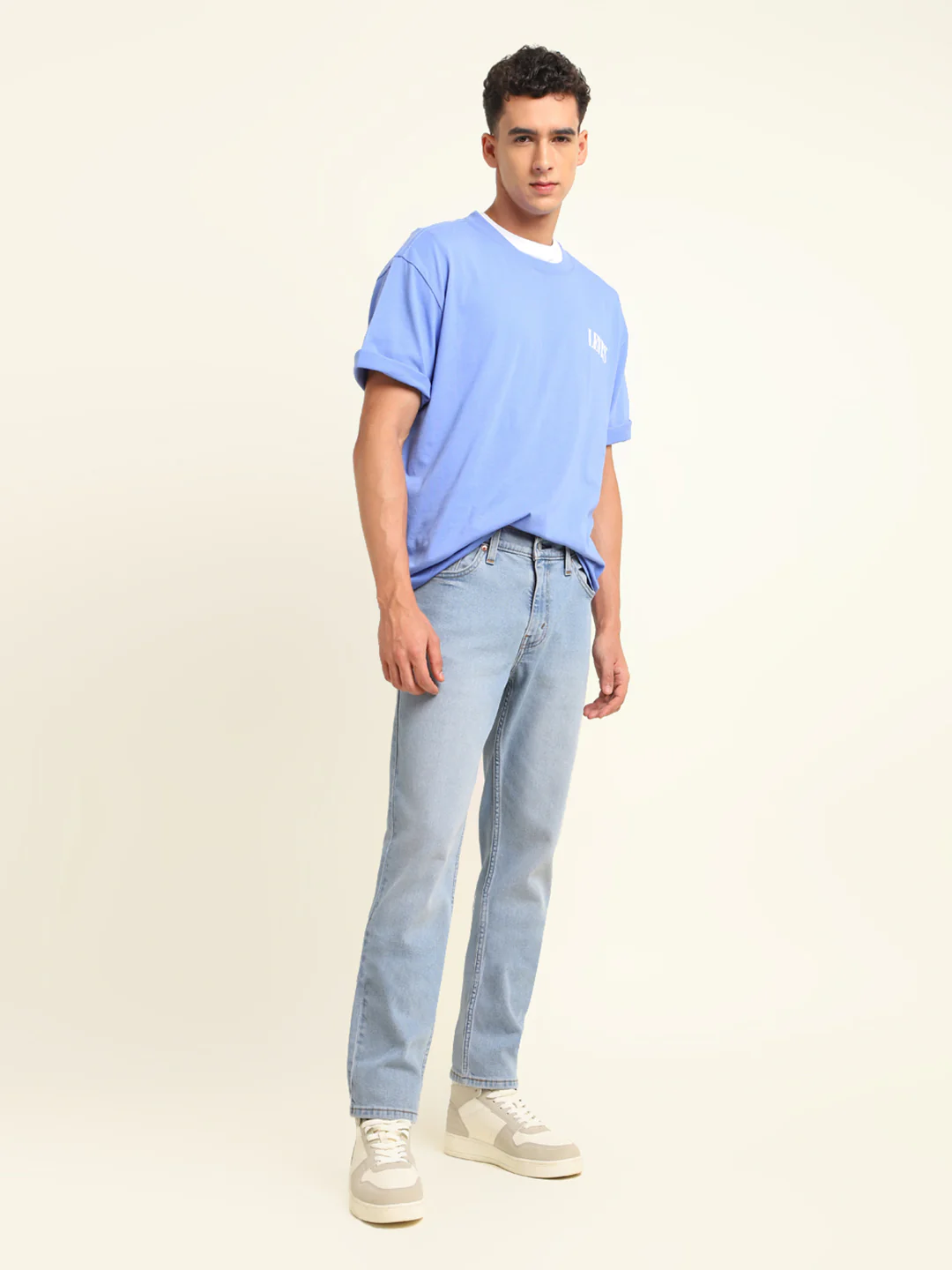 Men's 511 Blue Slim Fit Mid Rise Jeans
