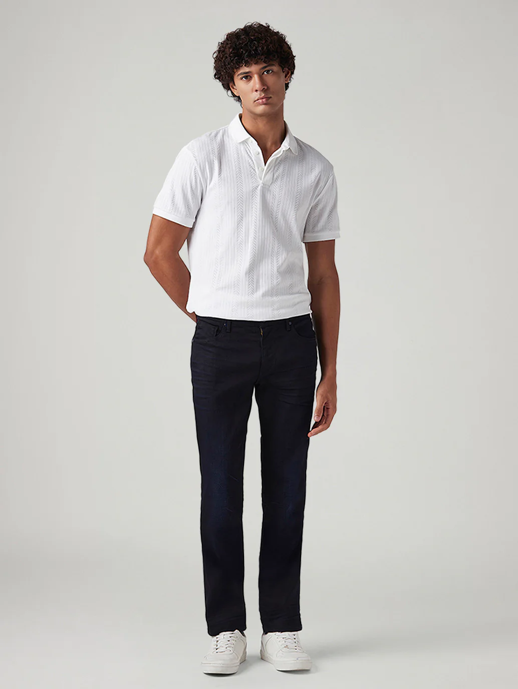 Men's 511 Indigo Slim Fit Mid Rise Redloop Jeans - Image 2