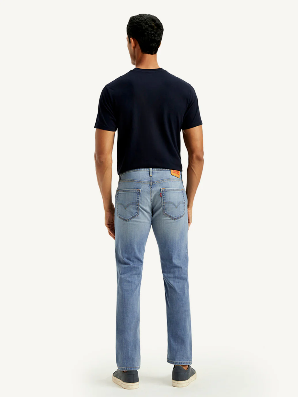 Men's 511 Light Blue Slim Fit Mid Rise Jeans - Image 3
