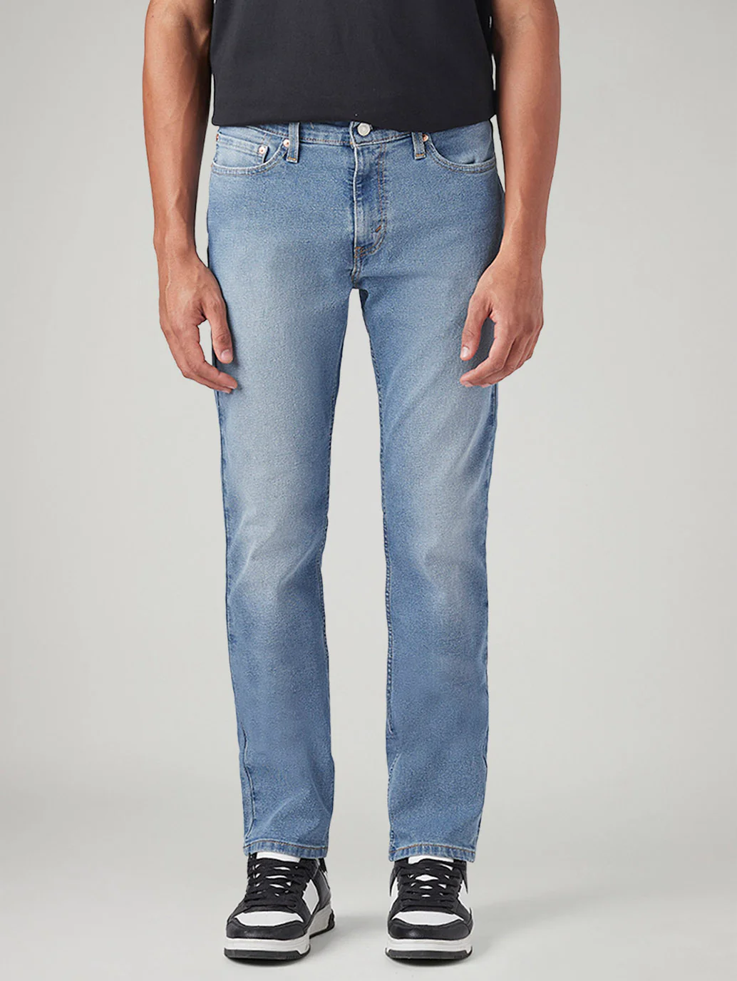 Men's 511 Light Blue Slim Fit Mid Rise Jeans - Image 3
