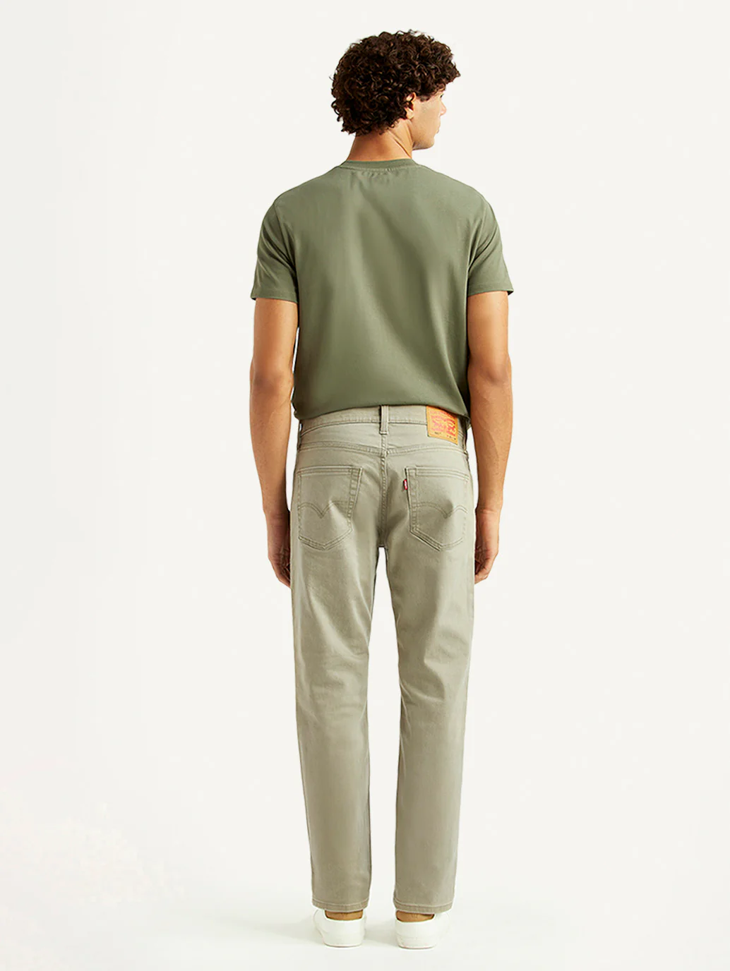 Men's 511 Light Green Slim Fit Mid Rise Jeans - Image 5