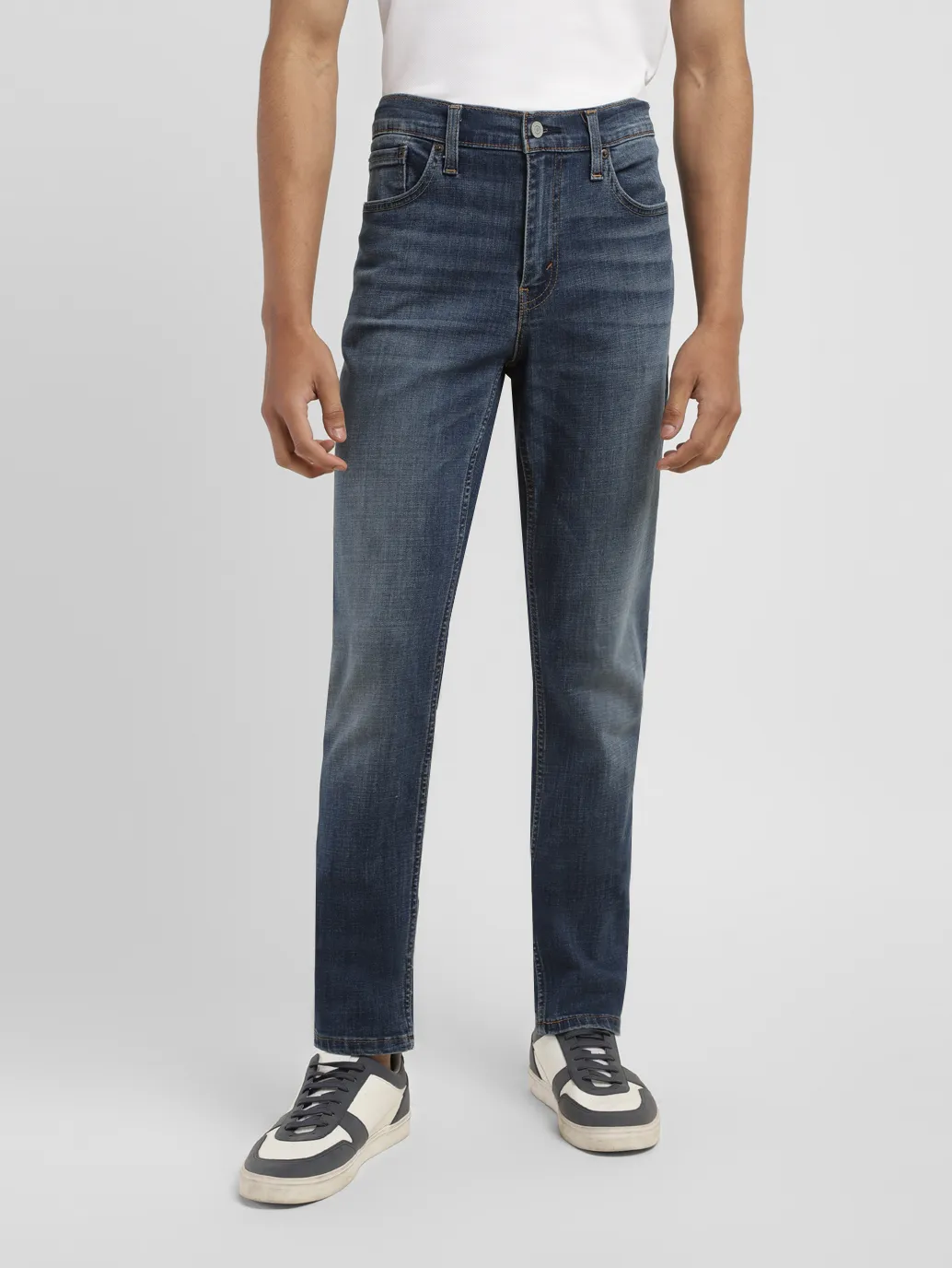 Men's 511 Indigo Slim Fit Mid Rise Jeans - Image 2
