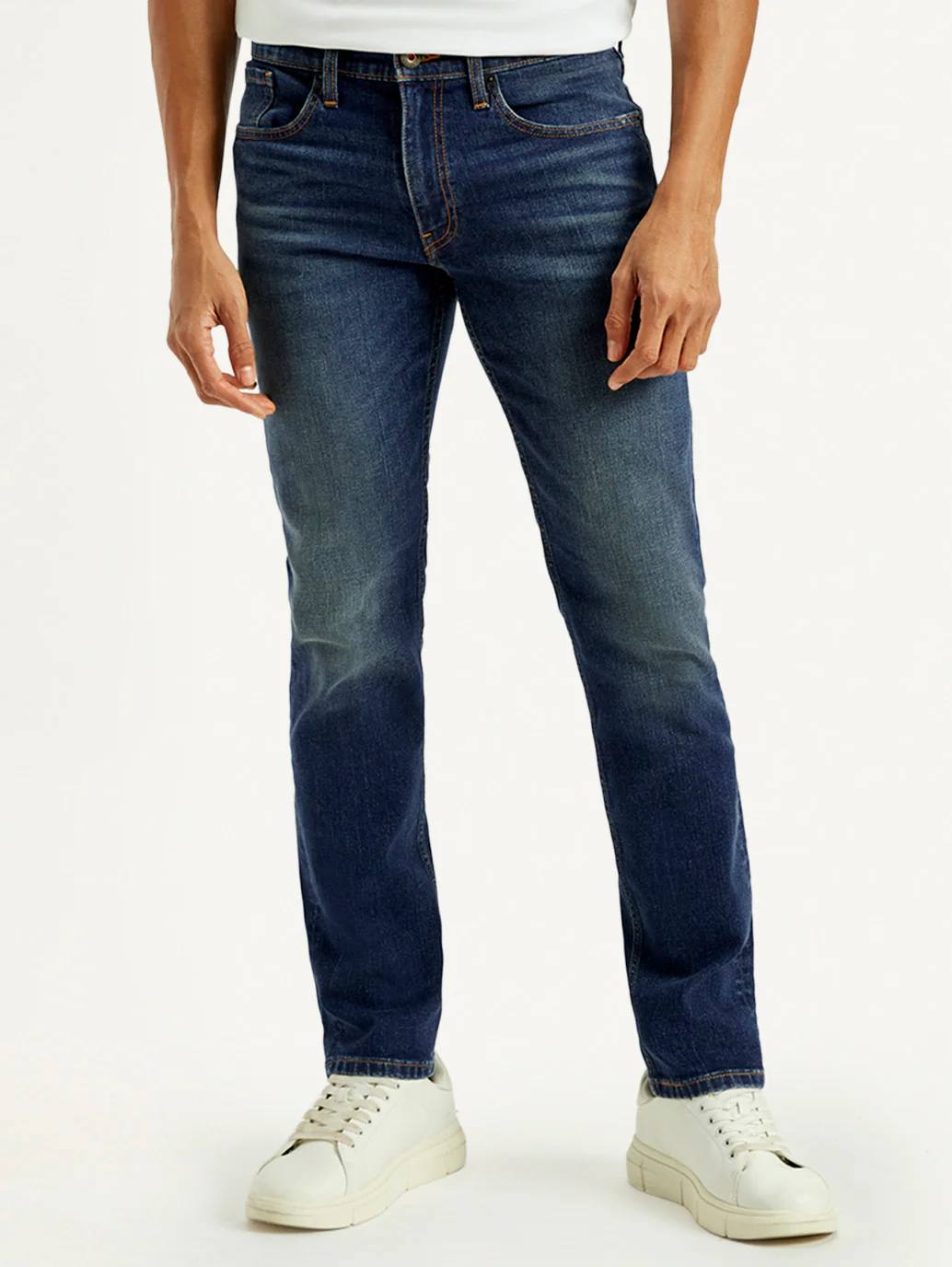 Men's Tinted 511 Med Indigo Slim Fit Mid Rise Jeans - Image 2