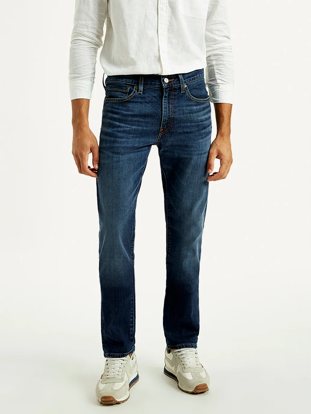 Men's 511 Indigo Slim Fit Mid Rise Selvedge Jeans - Image 2