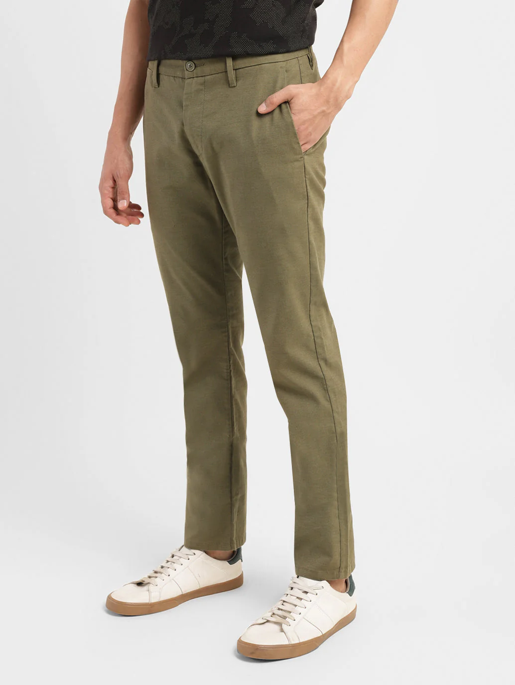 Men's 511 Olive Slim Fit Chinos - Image 7