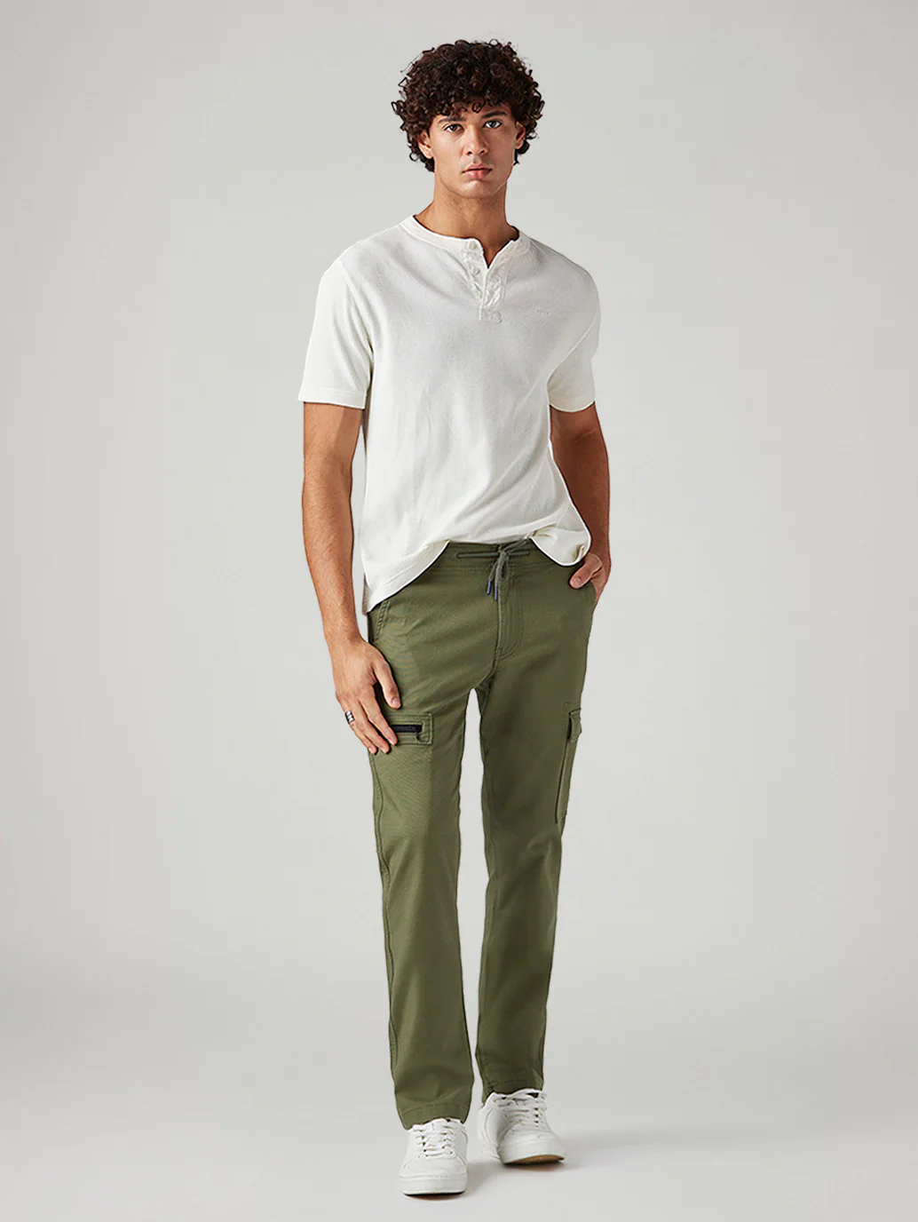 Men's 511 Olive Slim Fit Mid Rise Commuter Cargos