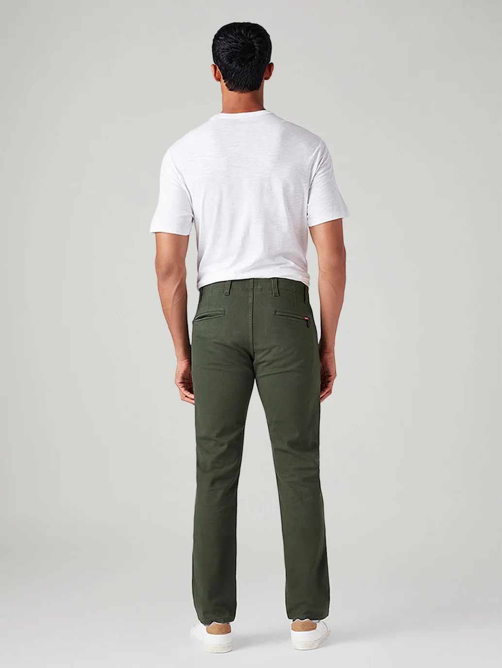 Men's 511 Olive Slim Fit Mid Rise Chinos - Image 5