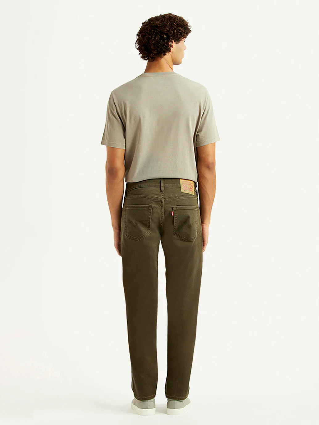 Men's 511 Olive Slim Fit Mid Rise Jeans - Image 5