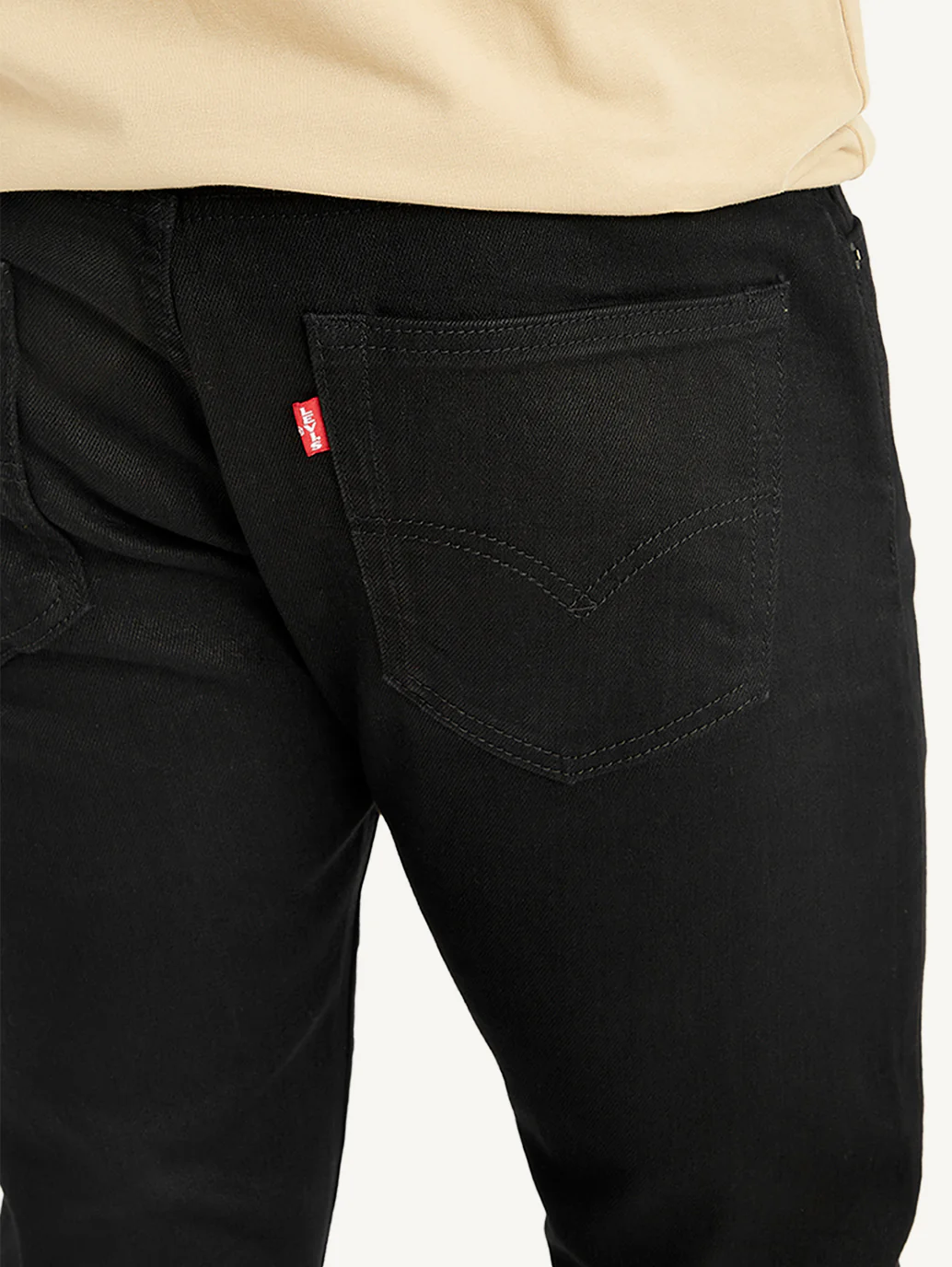 Men's 511 Black Slim Fit Mid Rise Jeans - Image 5