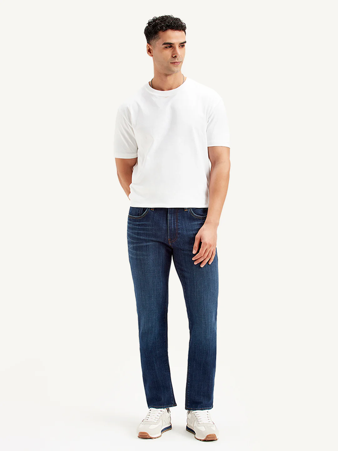 Men's 511 Blue Slim Fit Mid Rise Jeans - Image 2