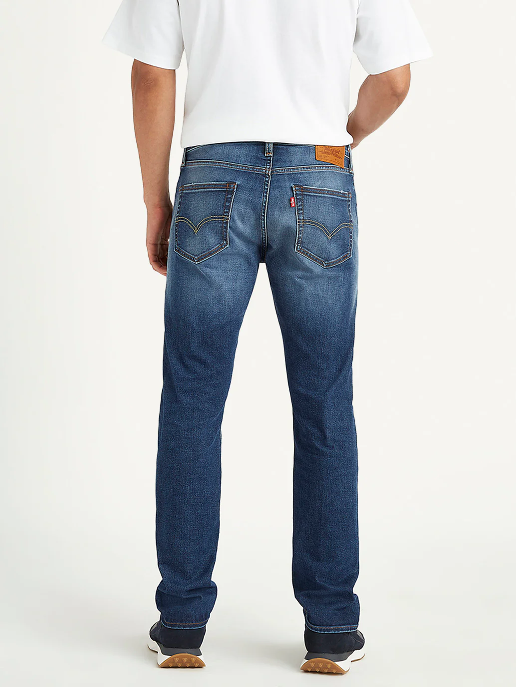 Men's 511 Blue Slim Fit Mid Rise Jeans - Image 2