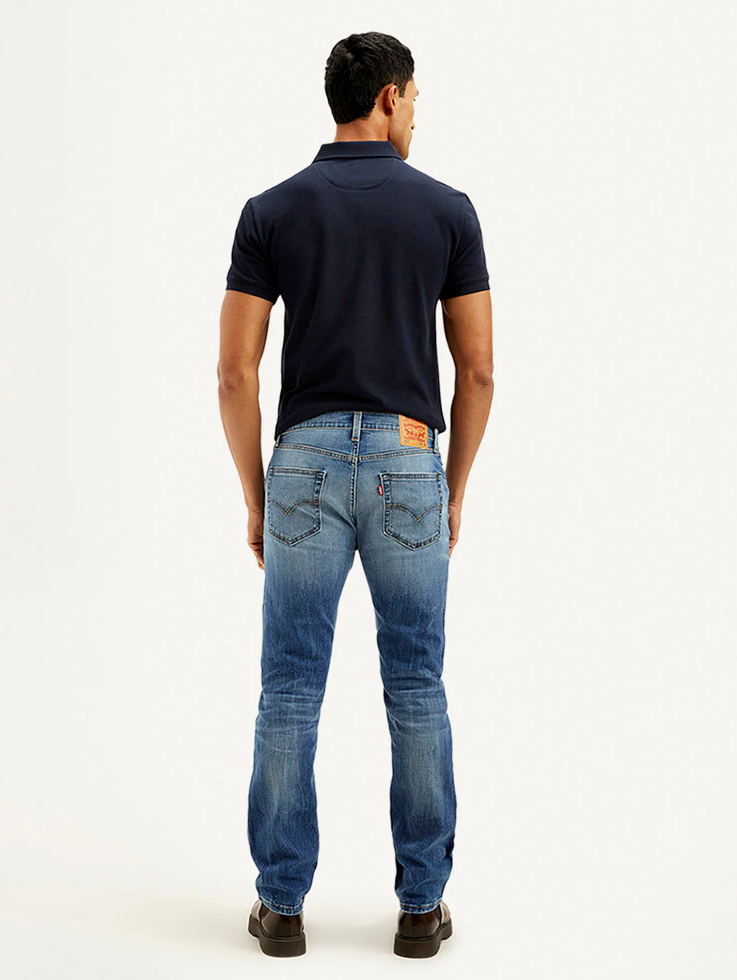 Men's 511 Blue Slim Fit Mid Rise Jeans - Image 3