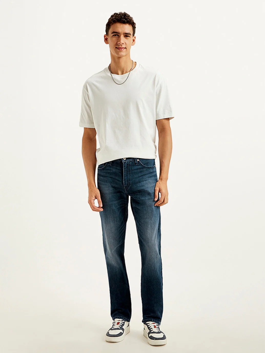 Men's 511 Dark Blue Slim Fit Mid Rise Jeans - Image 2