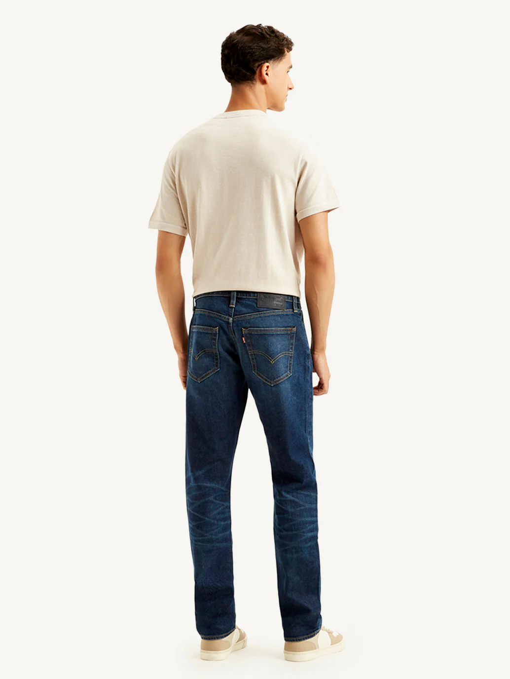 Men's 511 Blue Slim Fit Mid Rise Jeans - Image 3