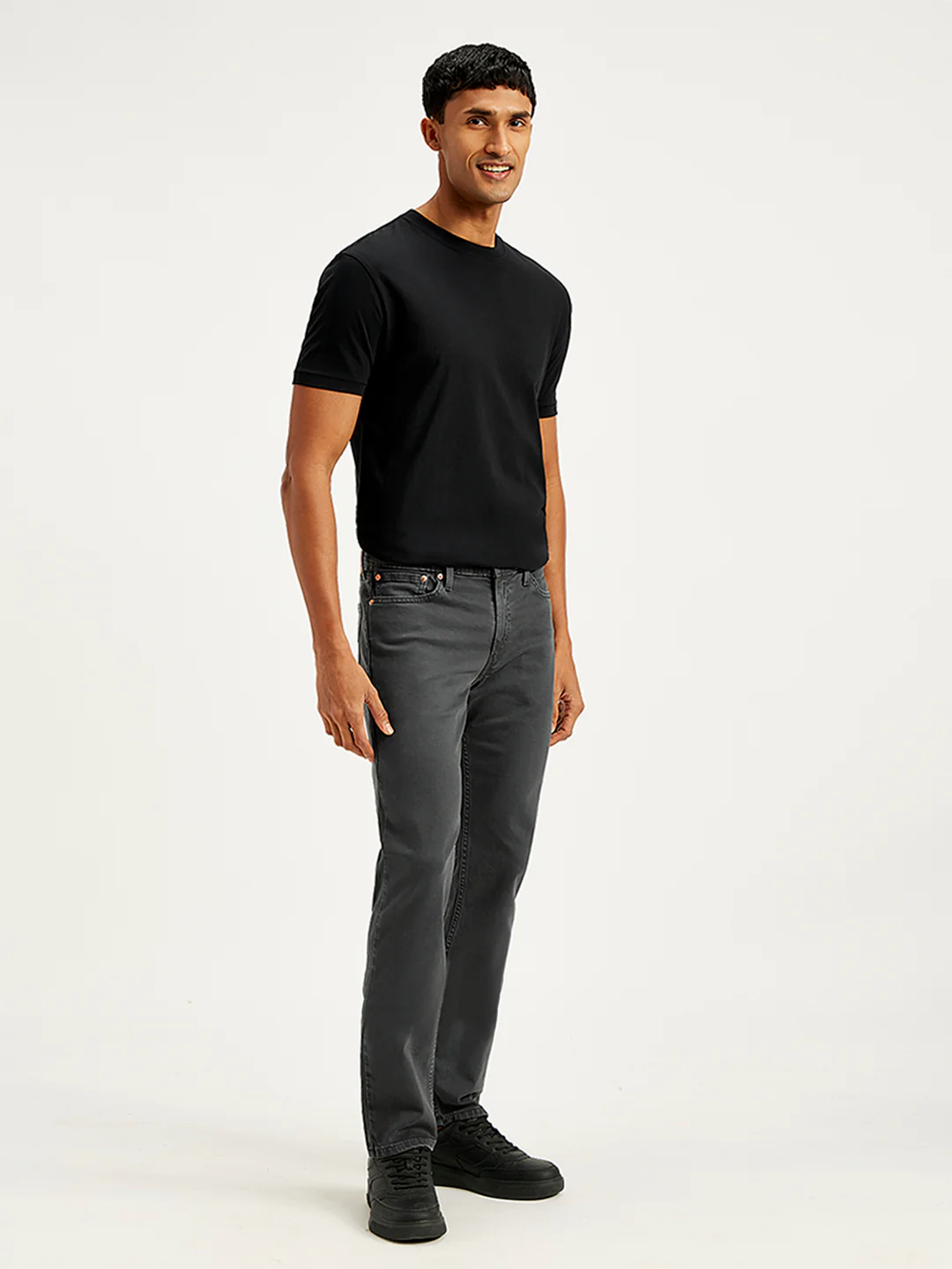Men's 511 Grey Slim Fit Mid Rise Jeans - Image 3