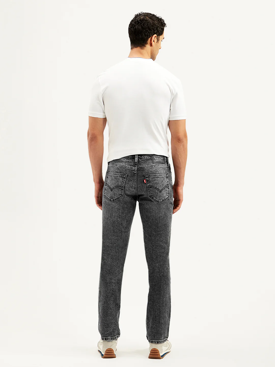 Men's 511 Grey Slim Fit Mid Rise Jeans - Image 3