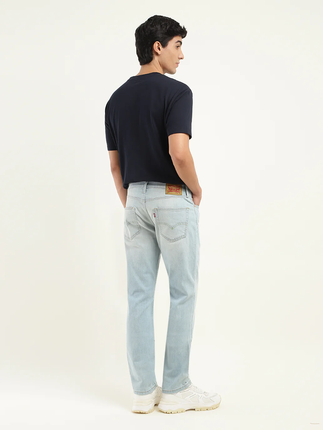 Men's 511 Blue Slim Fit Mid Rise Jeans - Image 3