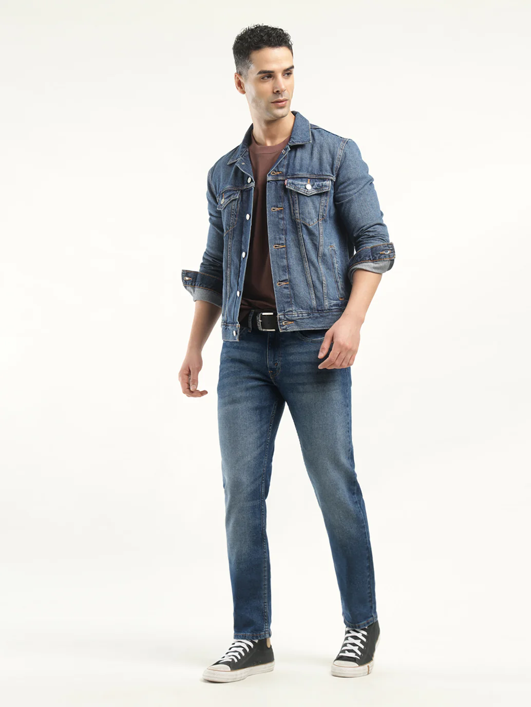 Men's 511 Indigo Slim Fit Mid Rise Jeans