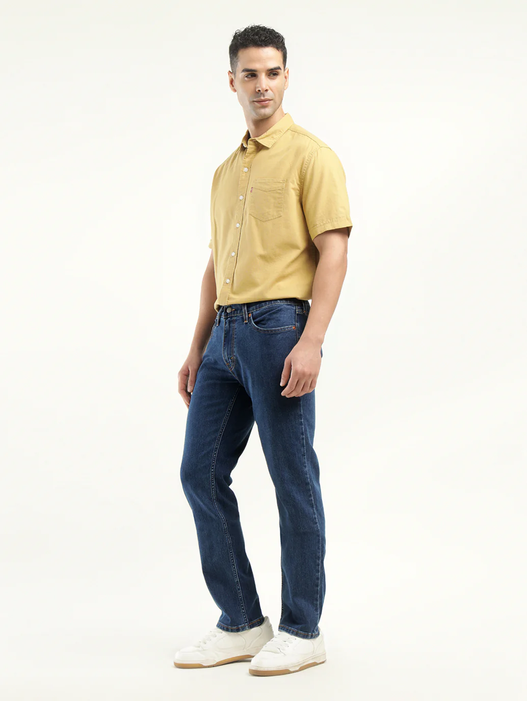Men's 511 Indigo Slim Fit Mid Rise Jeans - Image 6