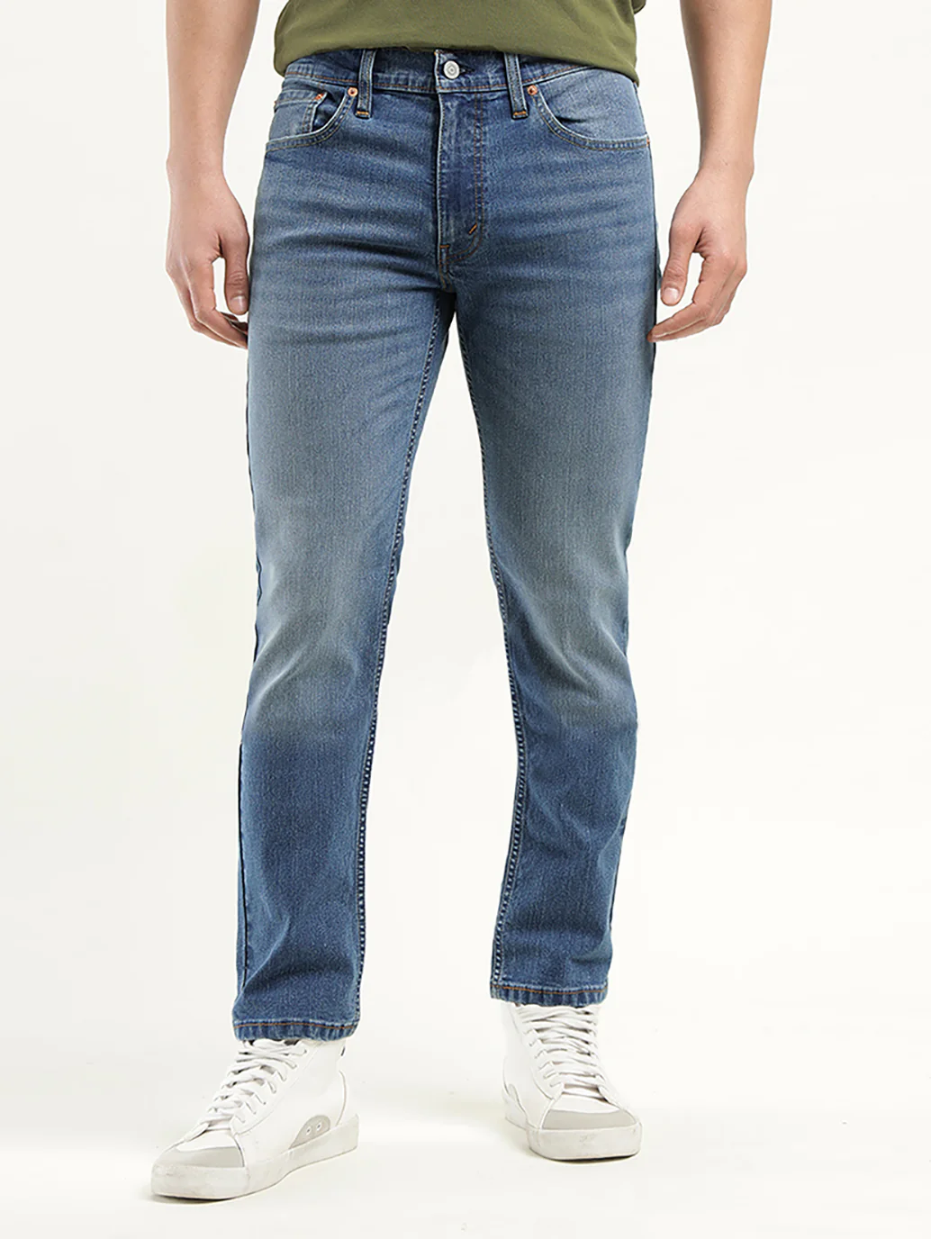 Men's 511 Indigo Slim Fit Mid Rise Jeans - Image 5
