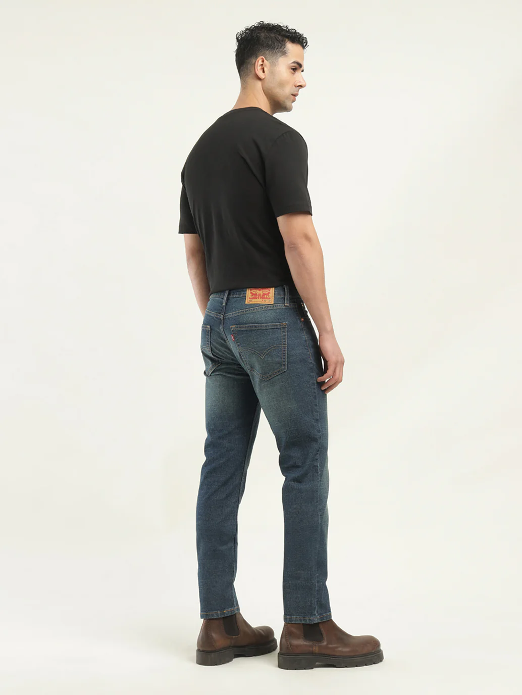 Men's 511 Indigo Slim Fit Mid Rise Jeans - Image 2