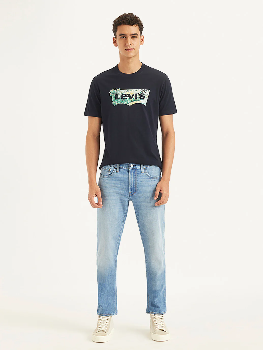 Men's 511 Light Blue Slim Fit Mid Rise Jeans - Image 6