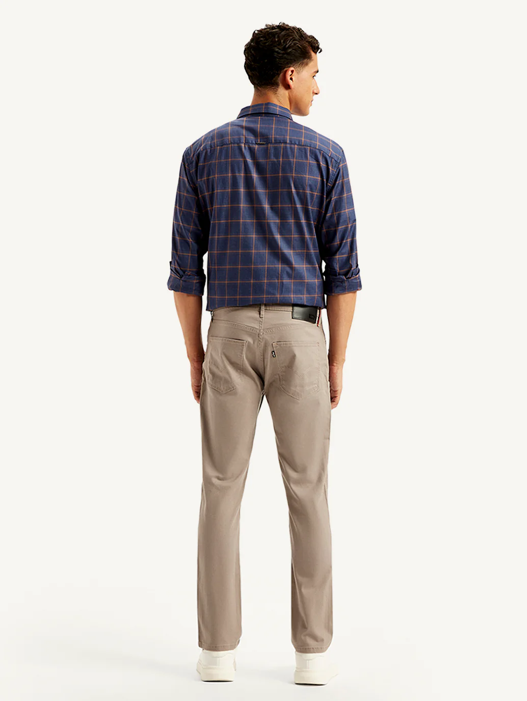 Men's Redloop 511 Light Brown Slim Fit Mid Rise Jeans - Image 5