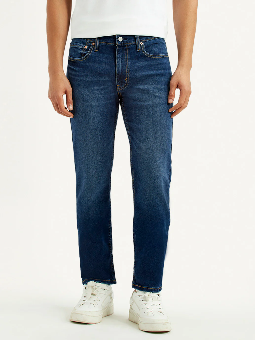 Men's 511 Dark Indigo Slim Fit Mid Rise Jeans - Image 2