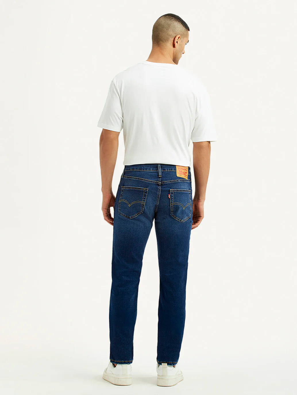 Men's 511 Dark Indigo Slim Fit Mid Rise Jeans - Image 3