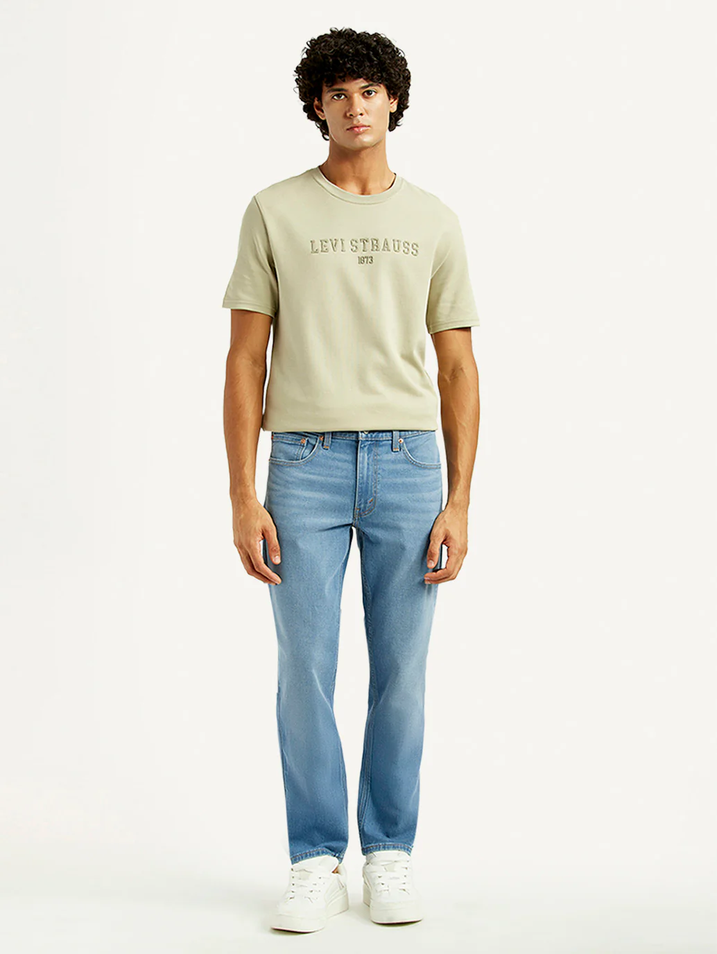 Men's 511 Mid Indigo Slim Fit Mid Rise Jeans - Image 7