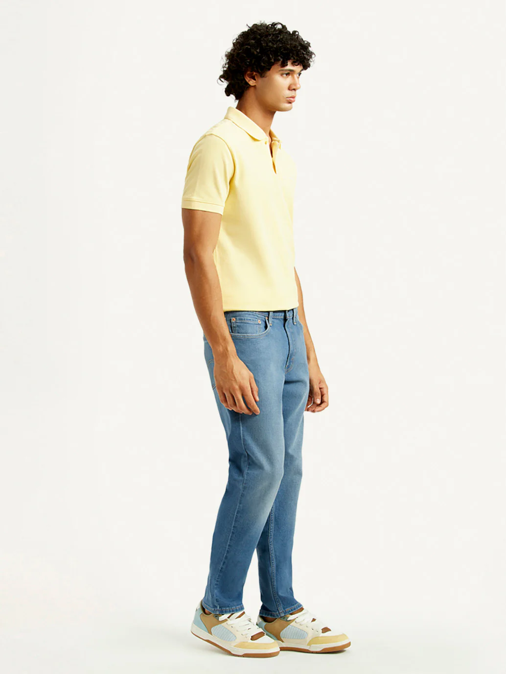 Men's 511 Med Indigo Slim Fit Mid Rise Jeans - Image 7
